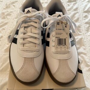 Adidas VL Court 3.0 Women’s Black Sneakers - NEW